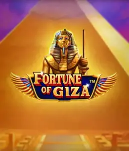 Explore the ancient world of the Fortune of Giza game by Pragmatic Play, showcasing a noble depiction of a Pharaoh set against the iconic pyramid backdrop. This image captures the richness of Egyptian history, perfect for those interested in ancient civilizations, offering a fascinating adventure.